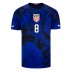 Förenta staterna Weston McKennie #8 Replika Borta matchkläder VM 2022 Korta ärmar